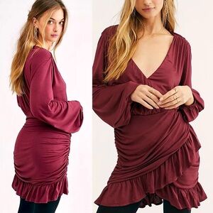 Free People Beach Miami Ruffle Dress